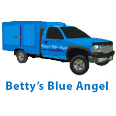 Betty's Blue Angel Van