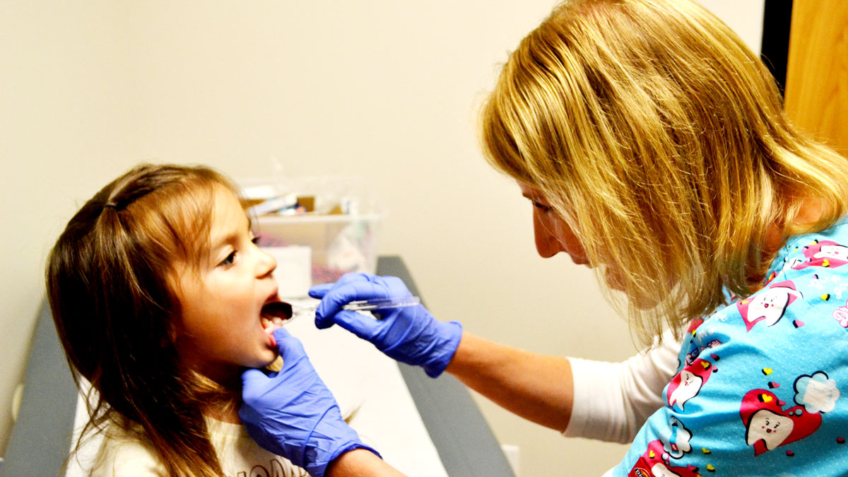 Dental Hygiene child visit